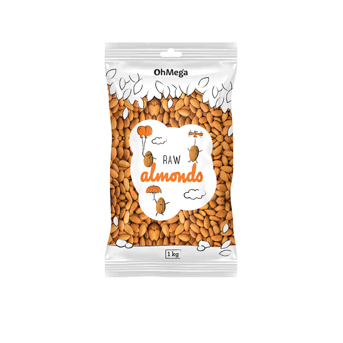 OhMega Raw Almonds Crede Natural Oils