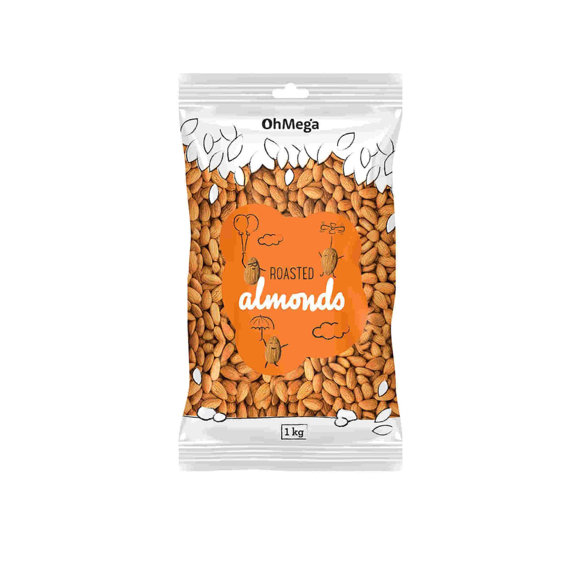 OhMega Roasted Almonds Crede Natural Oils