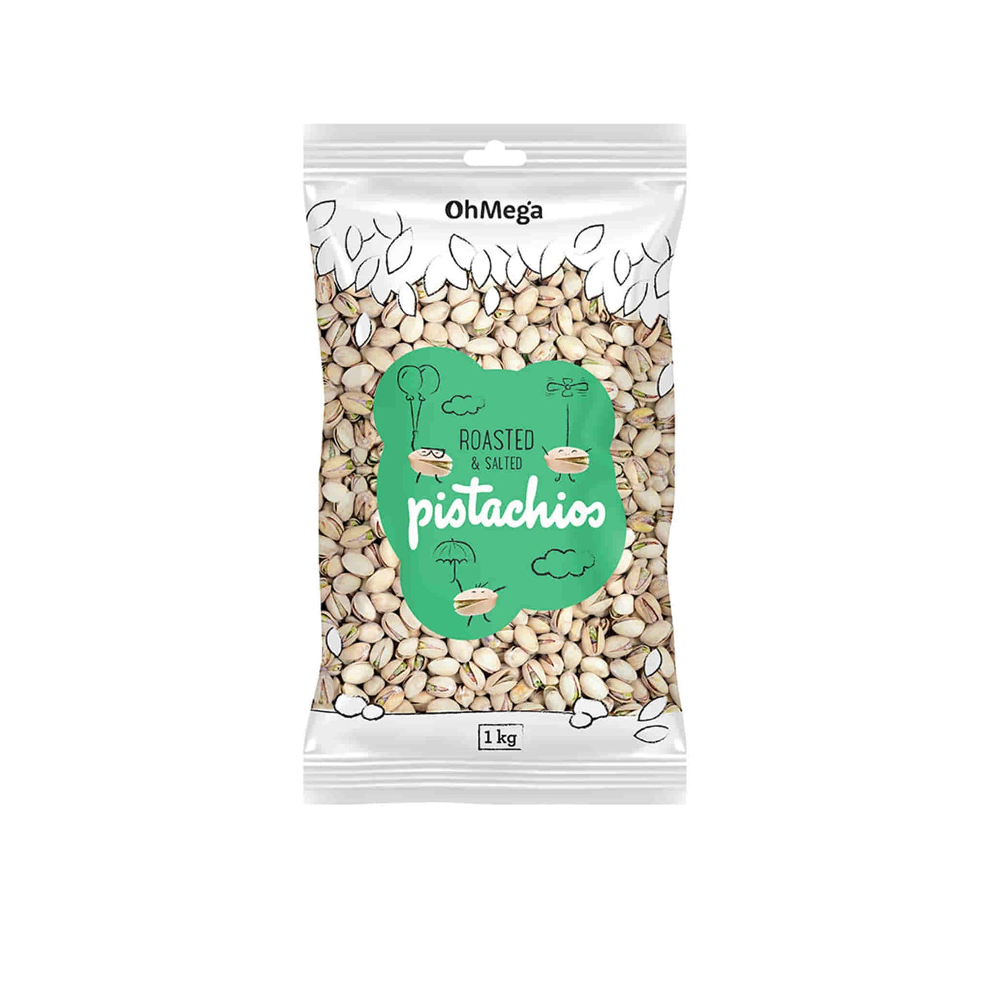 OhMega Roasted and Salted Pistachio Crede Natural Oils