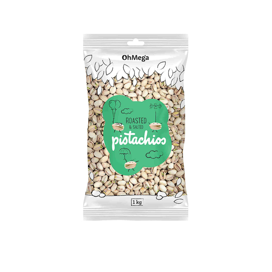 OhMega Roasted and Salted Pistachio Crede Natural Oils