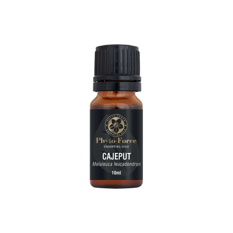 Phyto Force Cajeput Oil bottle, 10ml, known for its antimicrobial properties in natural remedies.