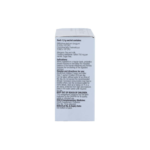 Phytoceutics Ceregut Probiotic box, 30 sachets for digestive health and bacterial balance.