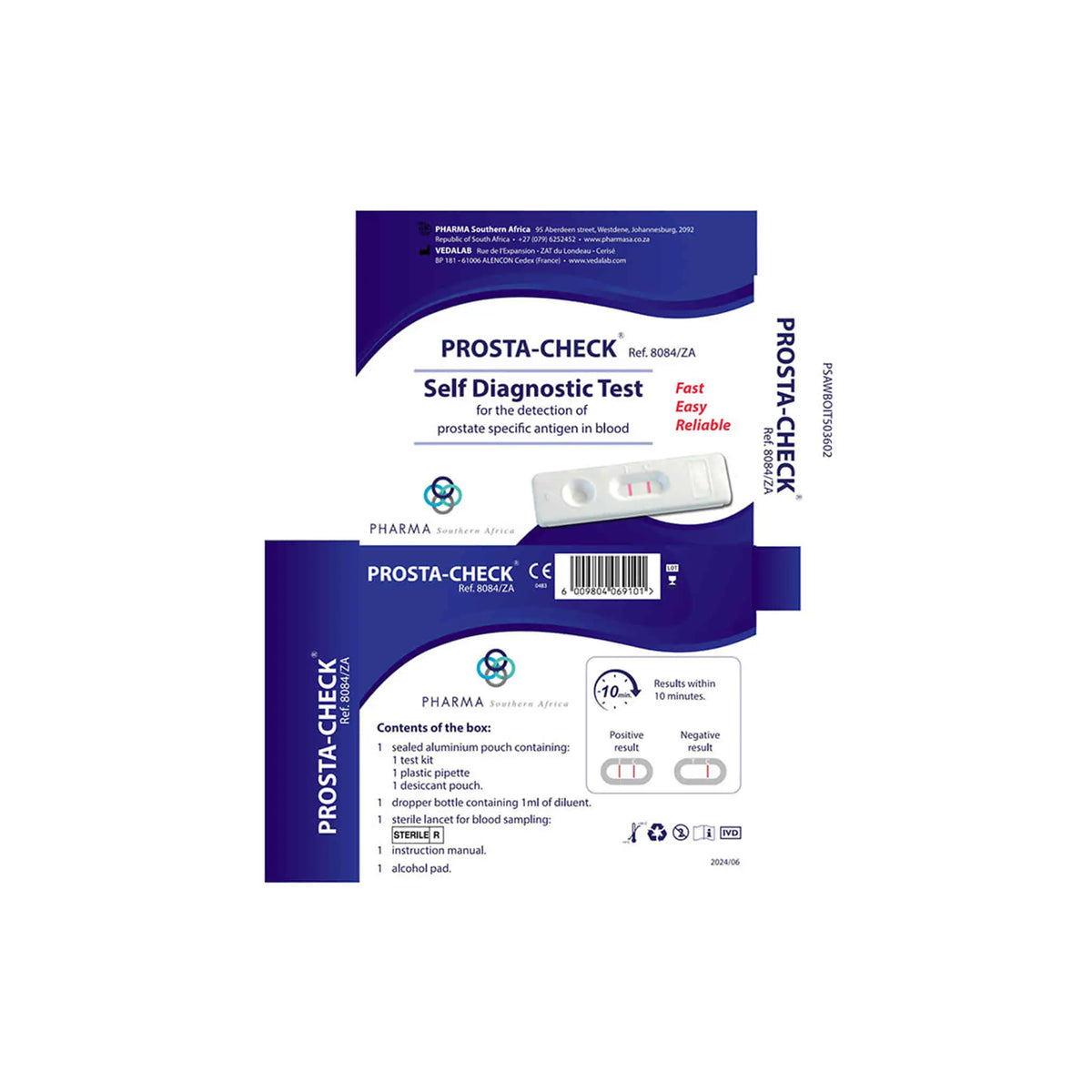 Prosta-Check Self Diagnostic Test Pharma