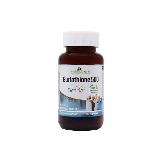 NeoGenesis Setria® Glutathione 500 - Powerful Antioxidant