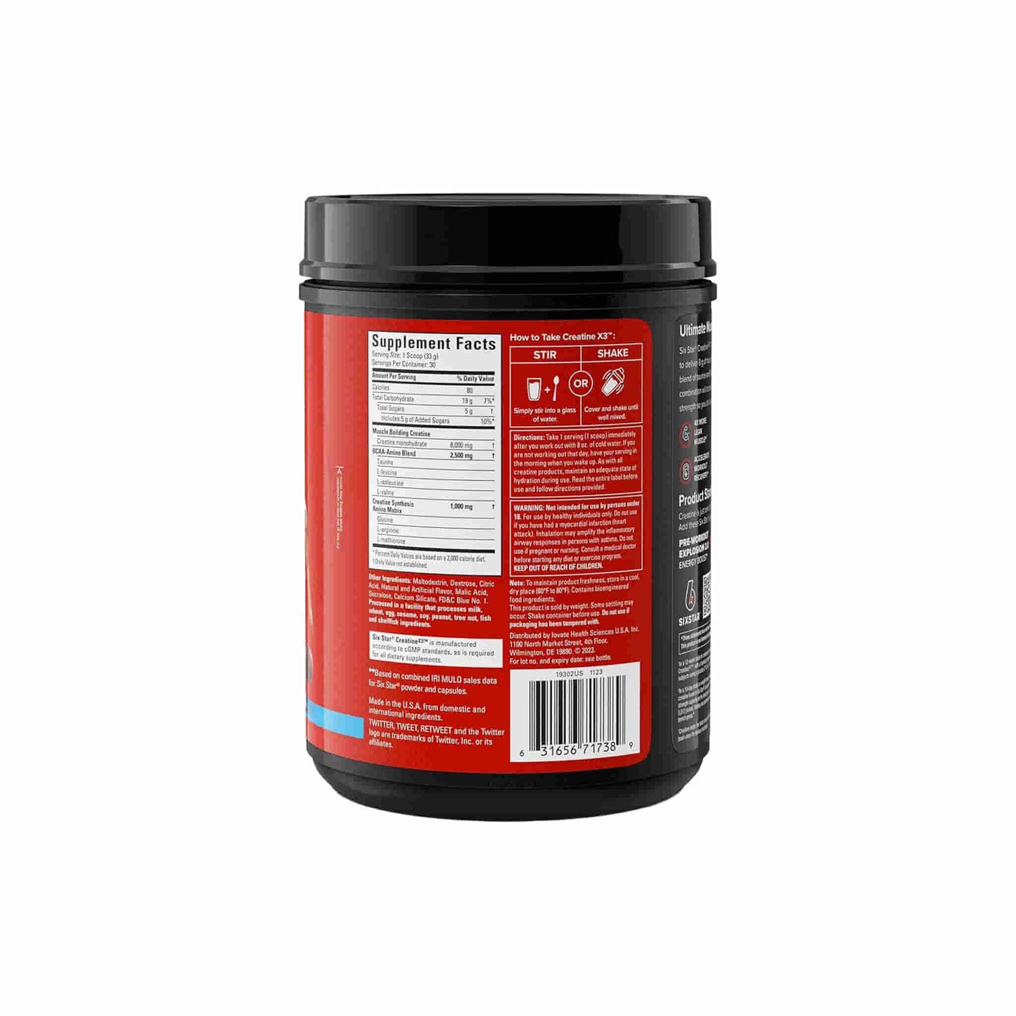Six Star Creatine X3 - 1Kg Six Star