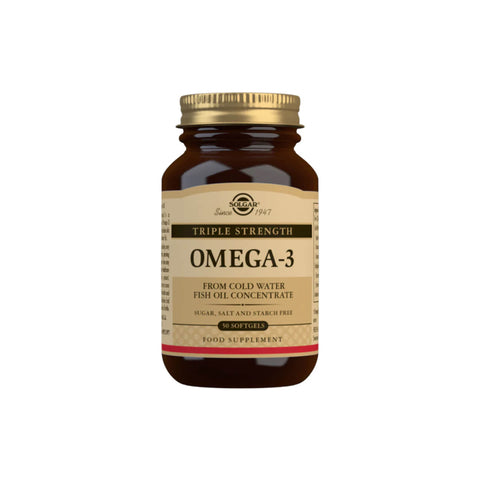 Solgar Triple Strength Omega 3 Fish Oil