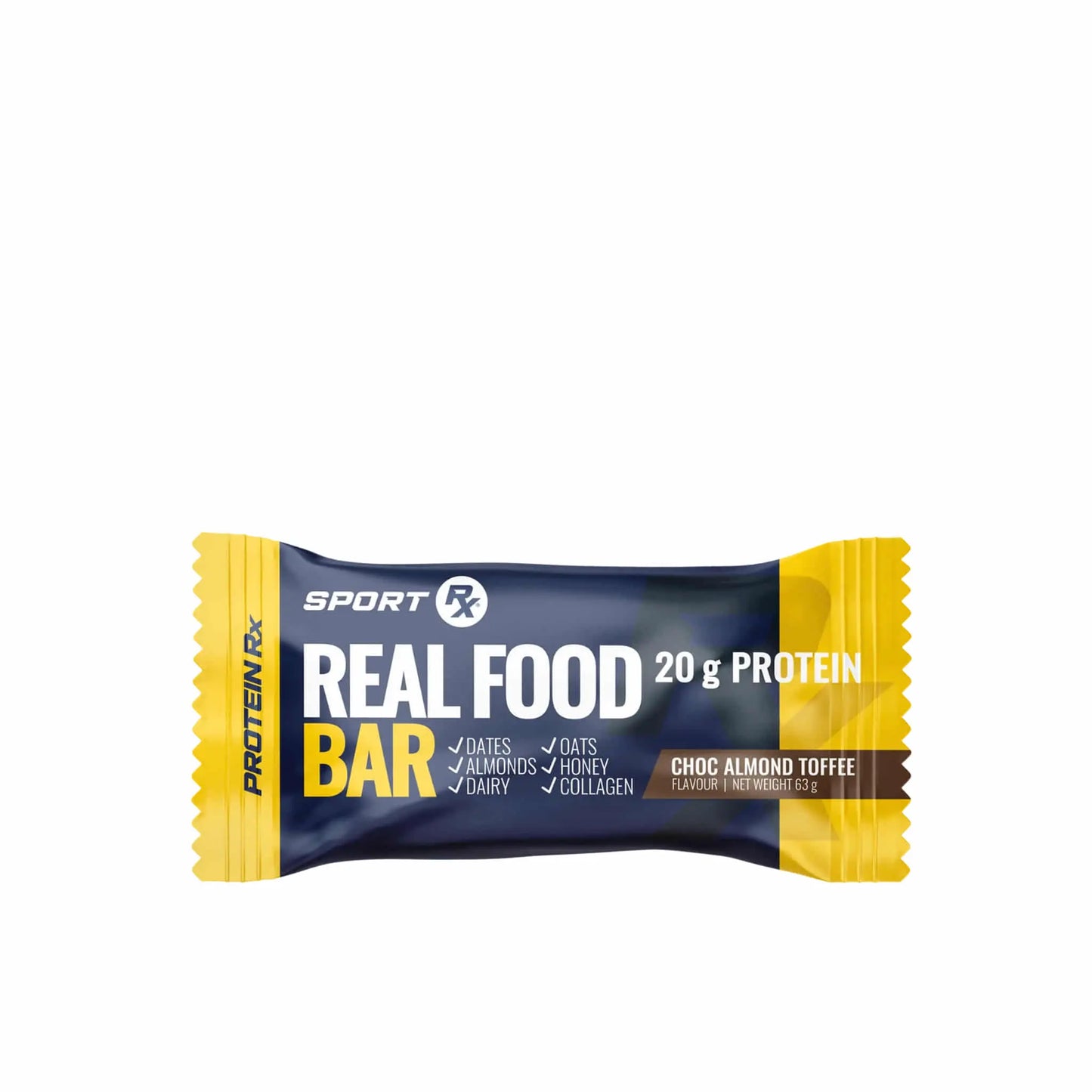 Sport RX Real Food Choc Almond Toffee Bar Sport RX