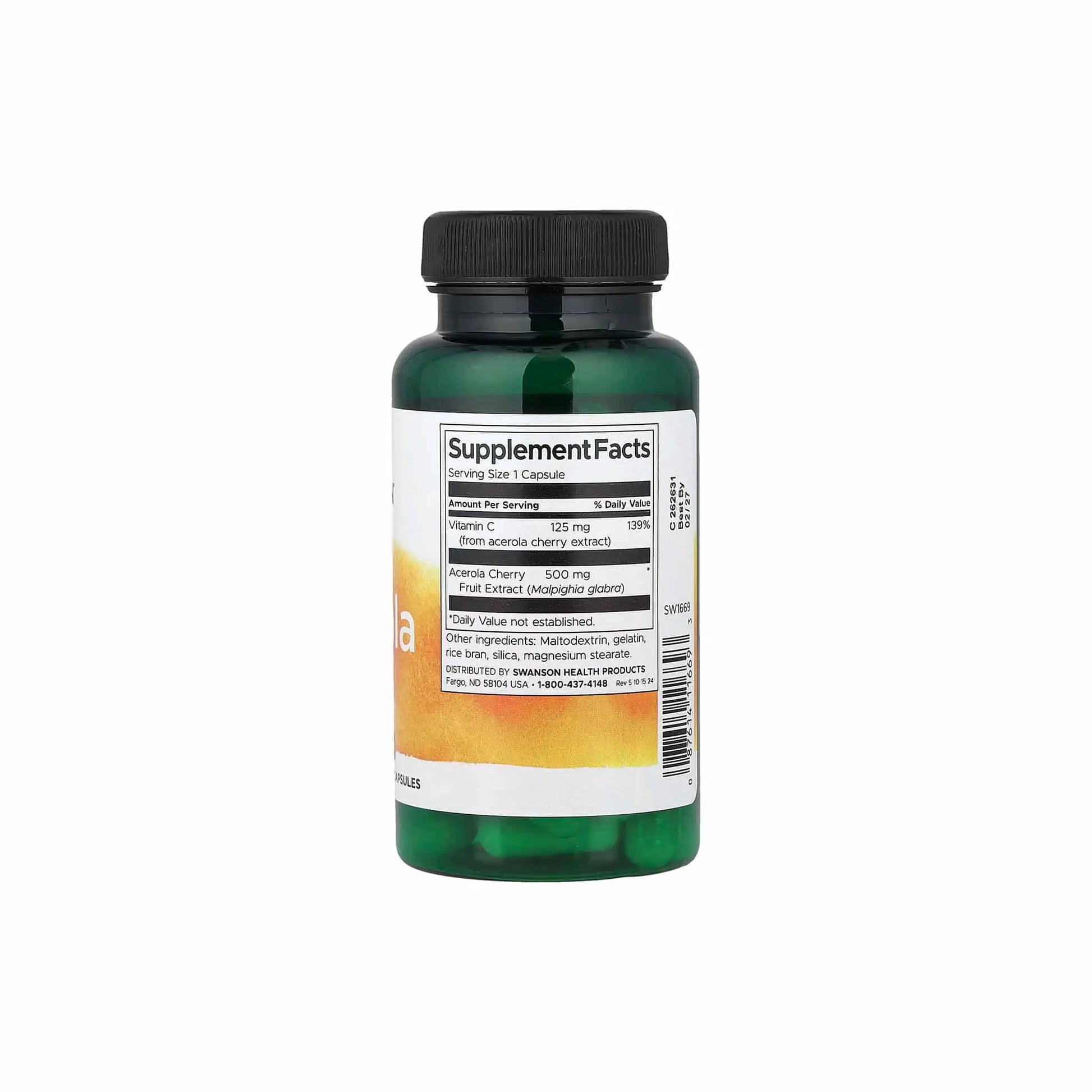 Swanson Acerola 500 mg Swanson