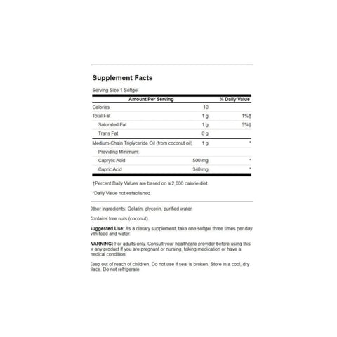 Swanson MCT Pure 1000mg
