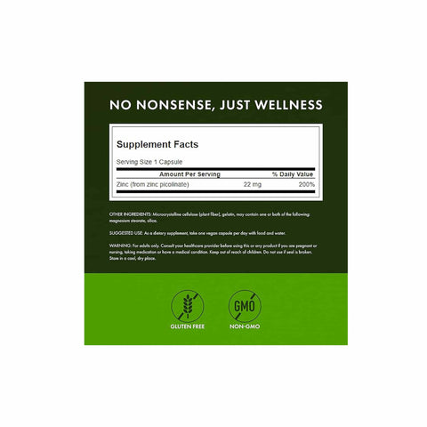 Swanson Zinc Picolinate