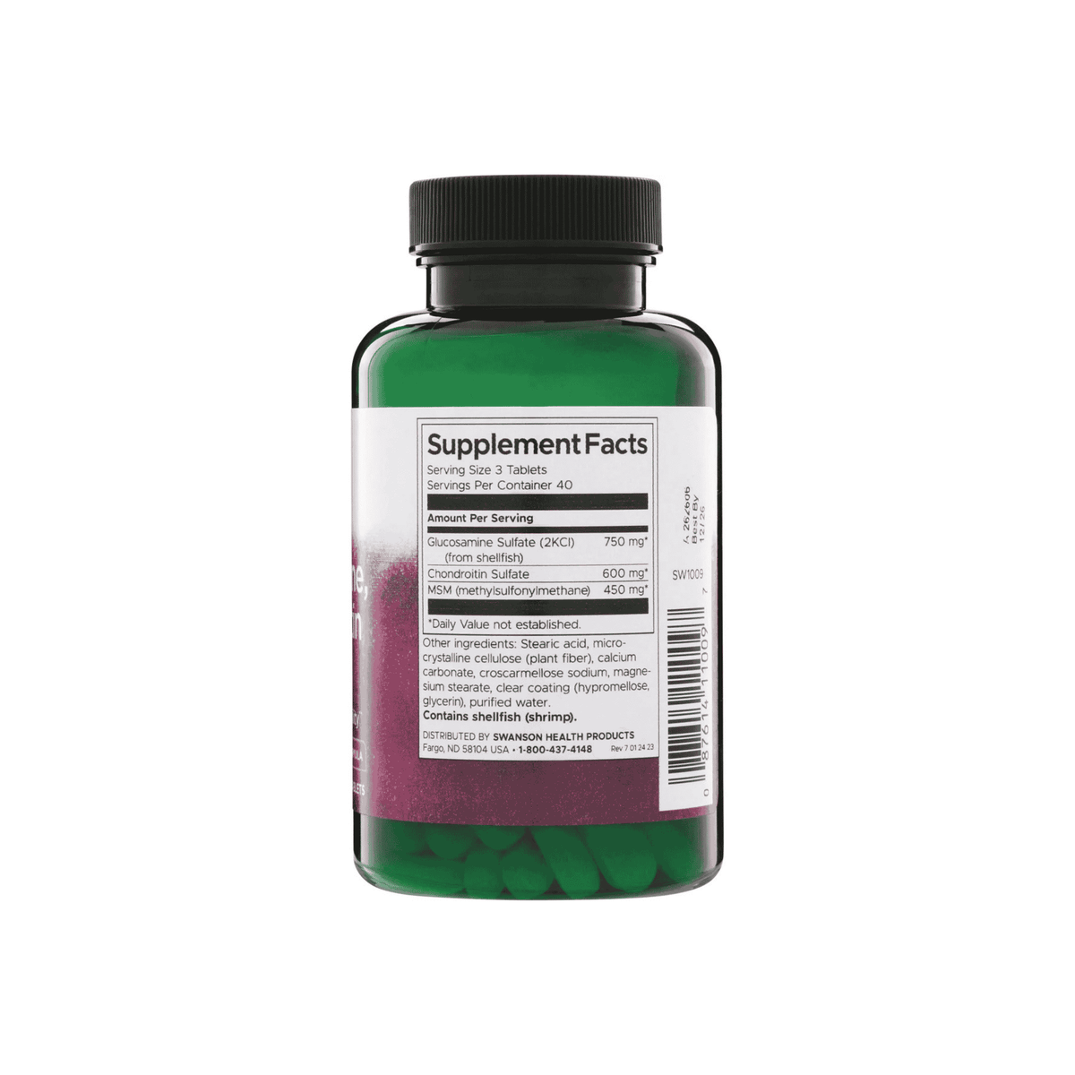 Swanson Glucosamine, Chondroitin & Msm