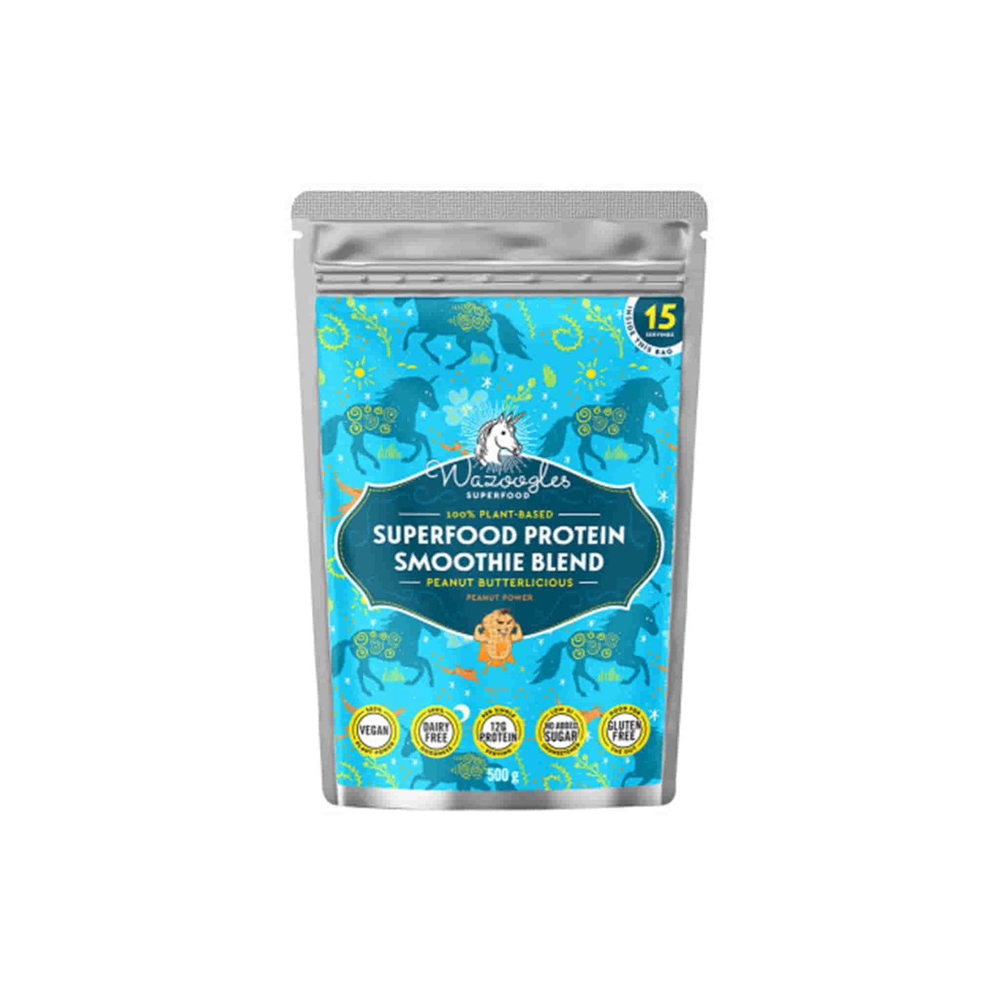 Wazoogles Superfood Peanut Butterlicious Wazoogles