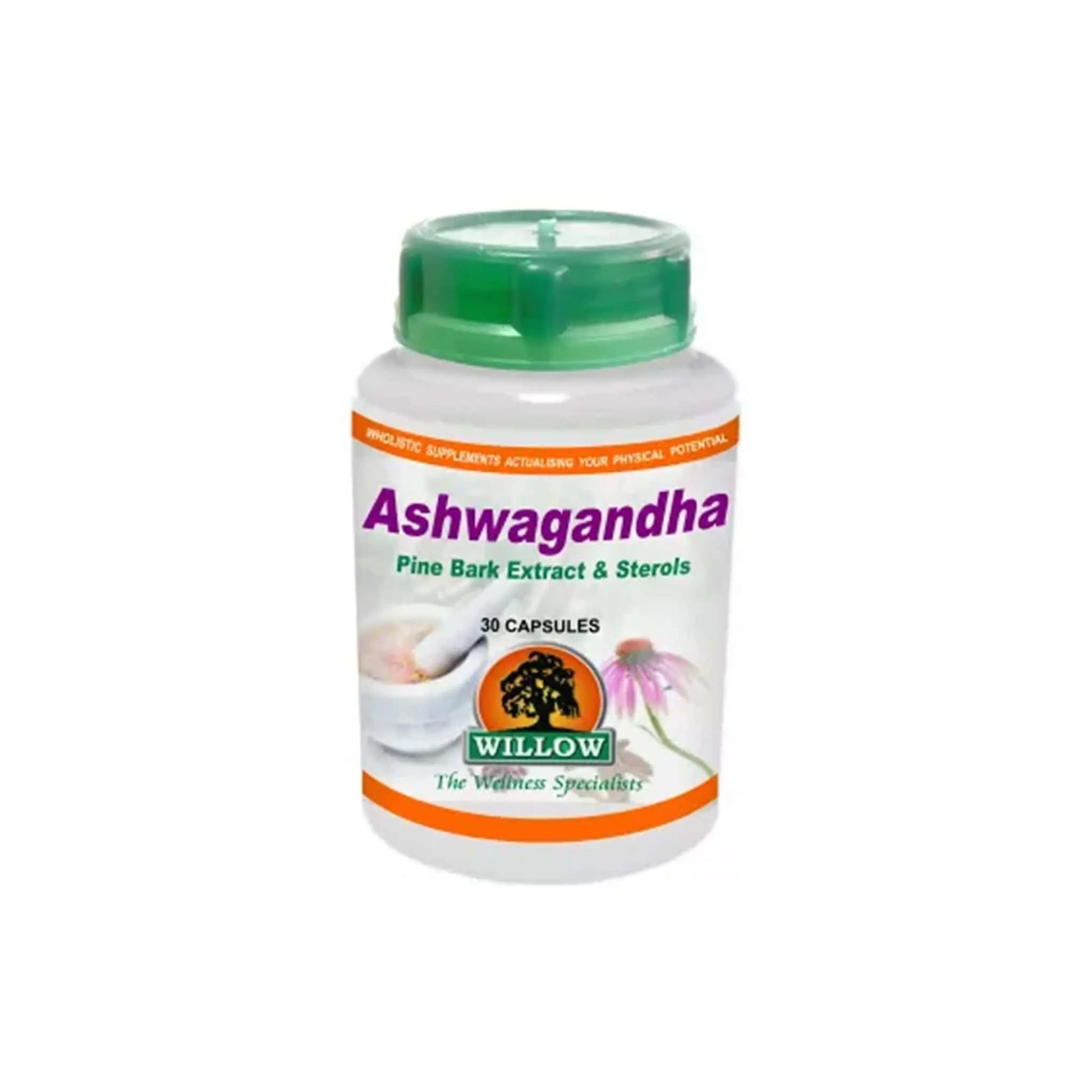 Willow Ashwagandha Pine Bark Ext & Sterols Willow