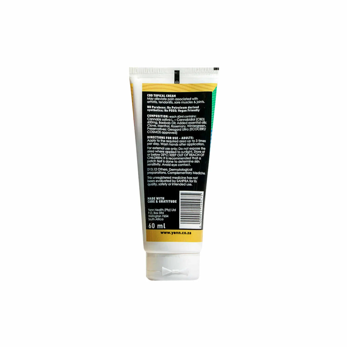 Yenn CBD Cream 600mg Yenn Herbal Health
