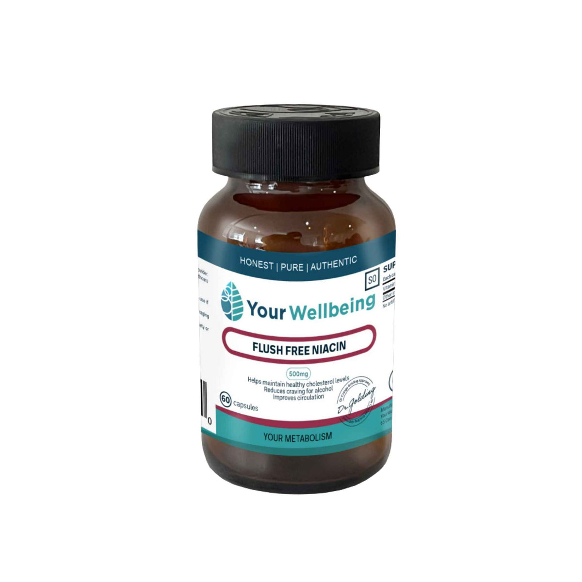Your Wellbeing Flush Free Niacin 500mg