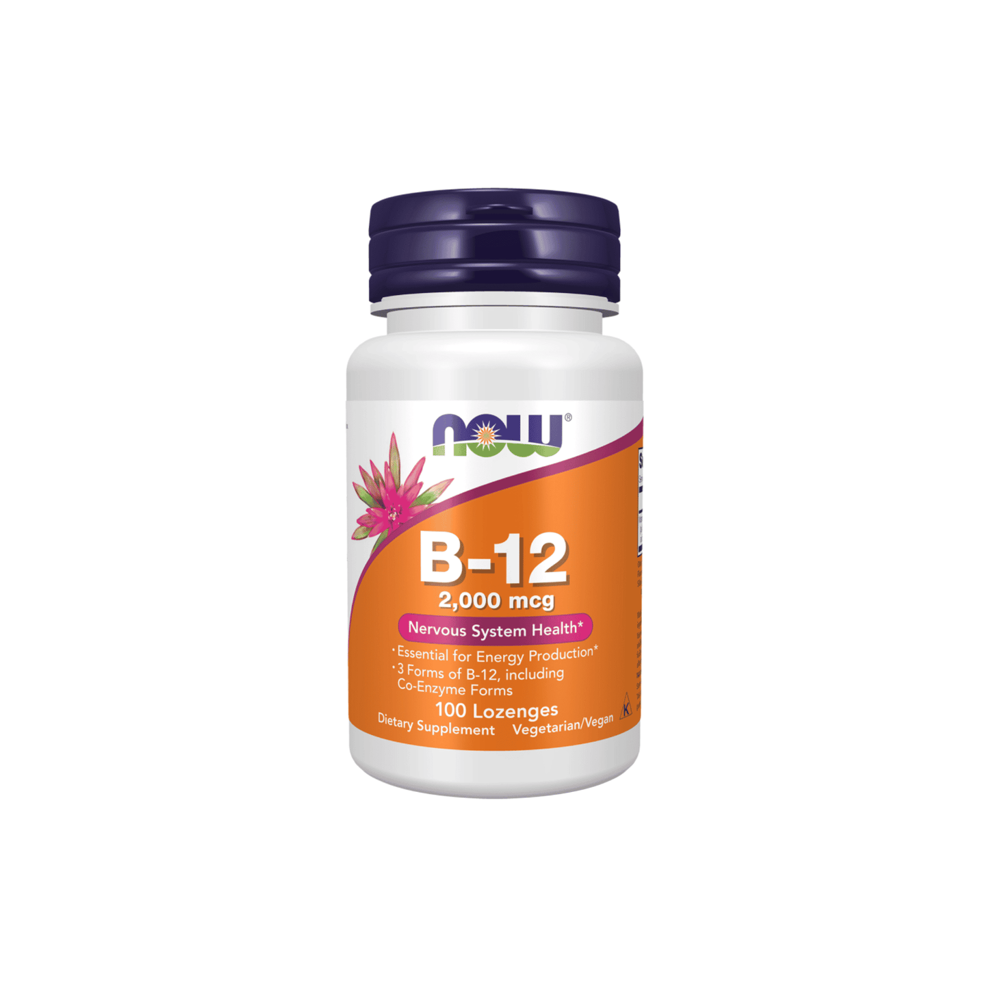 Now Foods B-12 2000mcg - 100 Lozenges