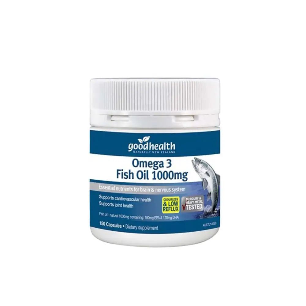 Good Health Omega 3 Fish Oil - 150’s - Health