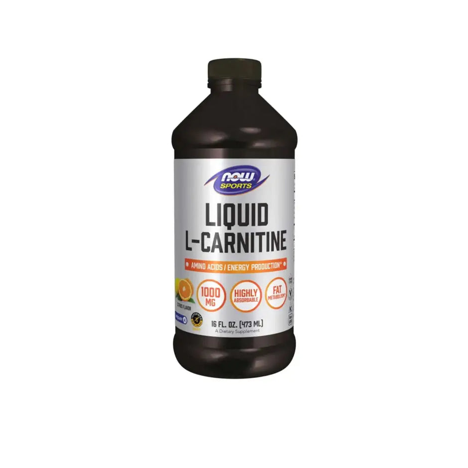 Now Foods L-Carnitine Liquid - 473ml / Citrus - Health