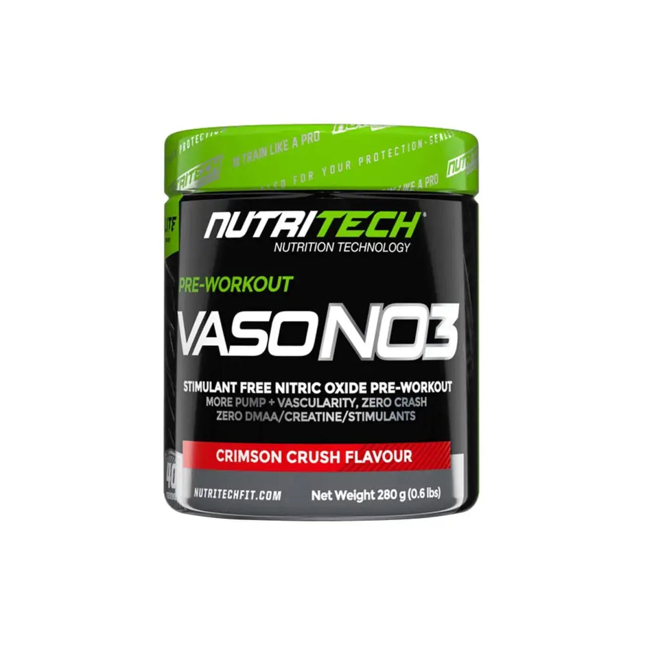 Nutritech Vaso NO3 - 280g / Crimson Rush - Sports