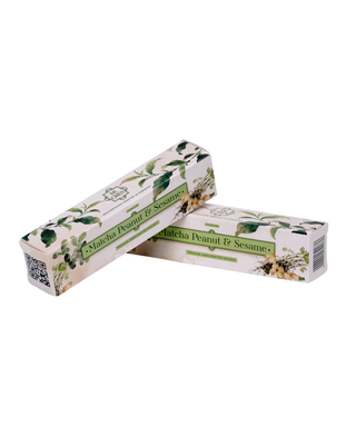 De Chen Matcha Peanut & Sesame Nougat Bar