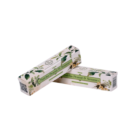 De Chen Matcha Peanut & Sesame Nougat Bar