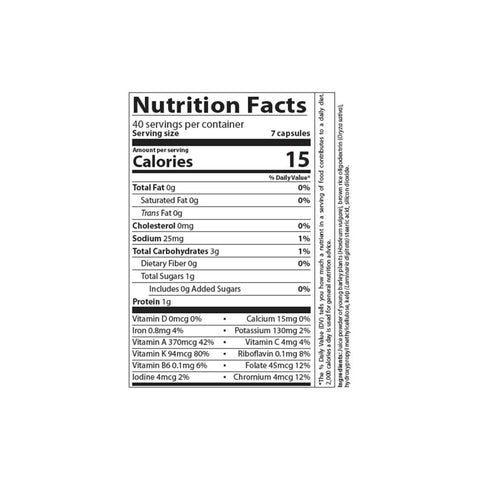 Aim BarleyLife Vegan Capsules