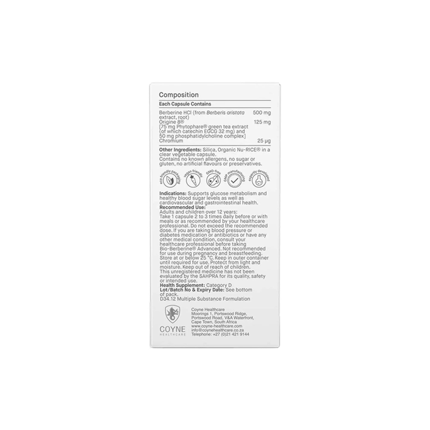 Biomax Bio-Berberine Advanced Coyne
