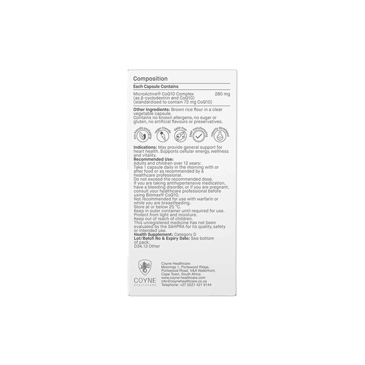 Biomax Biomax CoQ10 Coyne