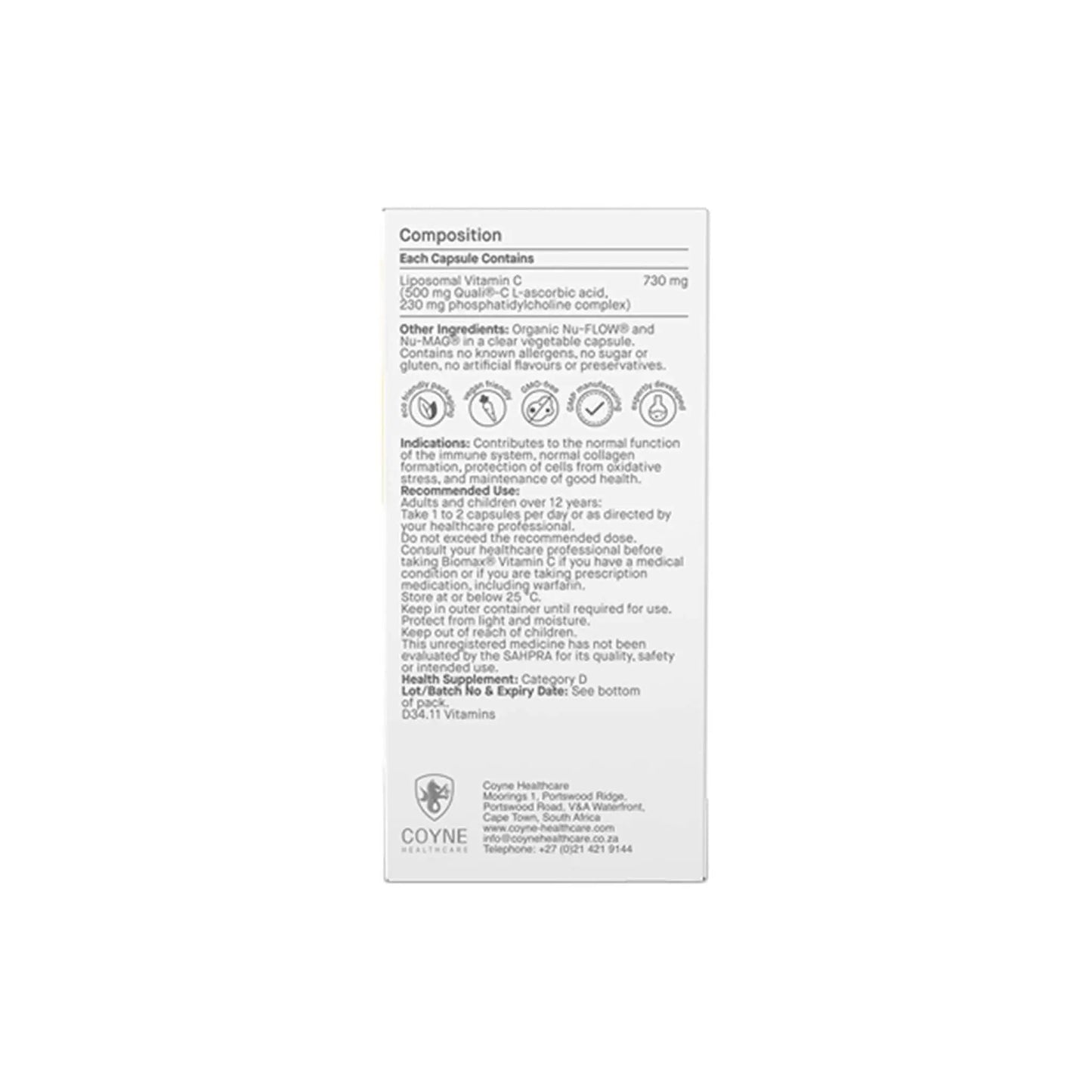 Biomax Vitamin C Liposomal Coyne