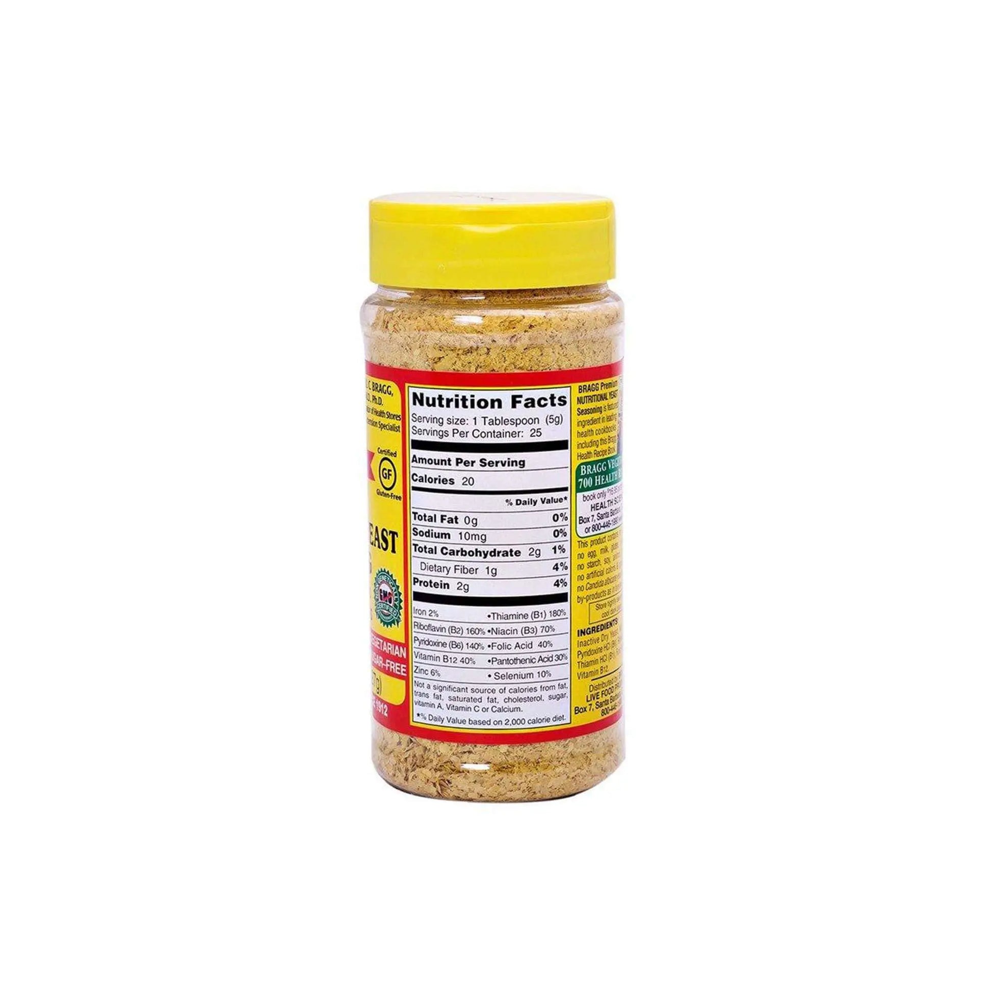 BRAGG  NUTRITIONAL YEAST - Braggs | Energize Health