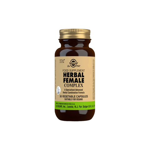 SOLGAR HERBAL FEMALE COMPLEX - Solgar | Energize Health
