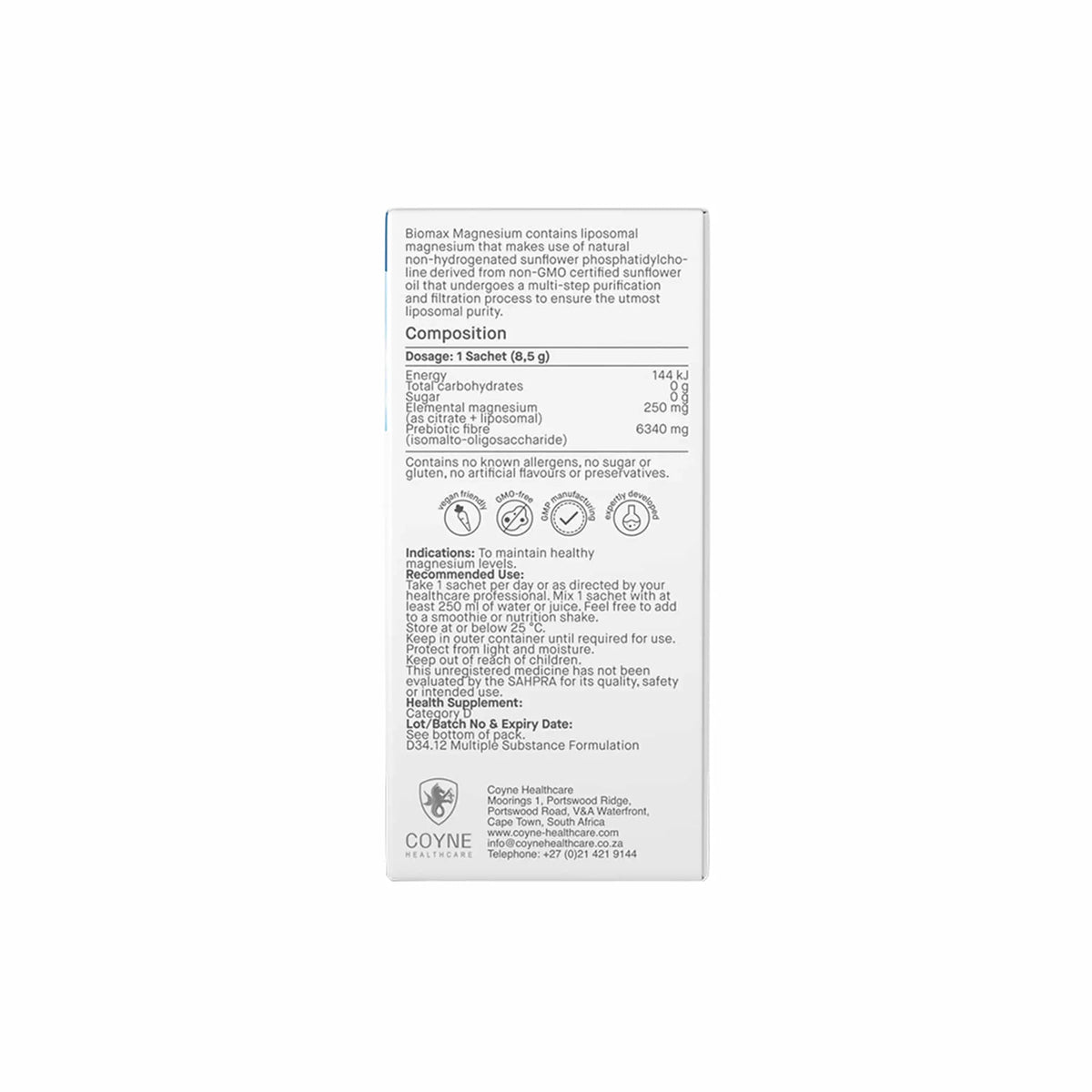 Biomax Magnesium Advanced Coyne