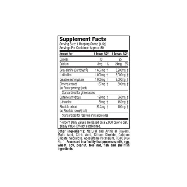 Muscletech Neurocore Preworkout