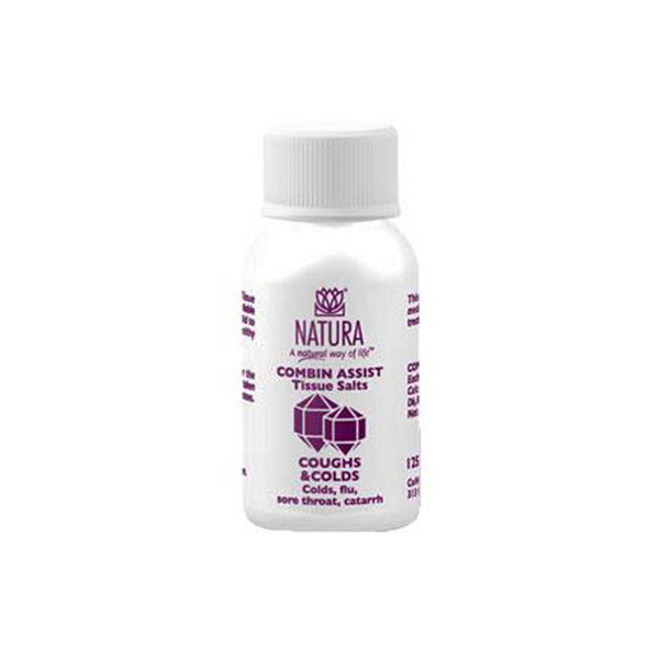 Natura Tissue Salt Range – Combin Assist Coughs and Colds