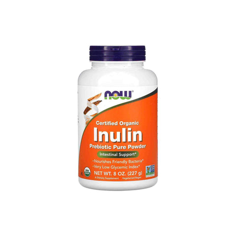 NOW Foods Organic Inulin Powder 227g