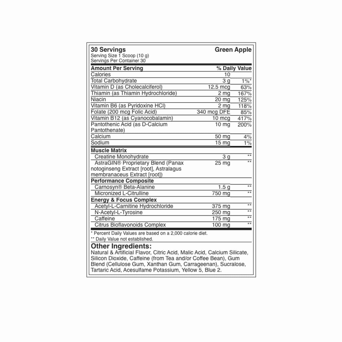 Optimum Nutrition Gold Standard Pre Optimum Nutrition