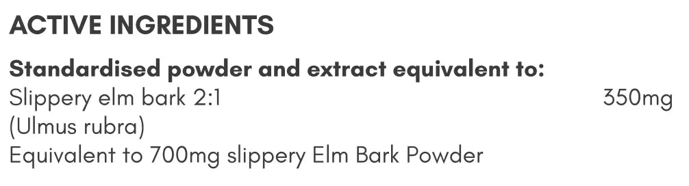 NUTRIGREEN SLIPPERY ELM - Nutrigreen | Energize Health