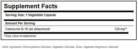 SOLGAR COQ-10 120MG - Solgar | Energize Health