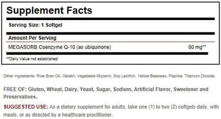 SOLGAR COQ-10 60MG - Solgar | Energize Health