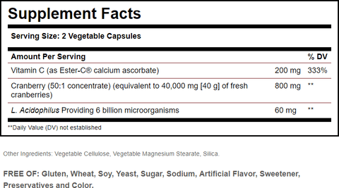 SOLGAR CRAN-FLORA - Solgar | Energize Health