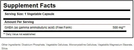 SOLGAR GABA 500MG - Solgar | Energize Health