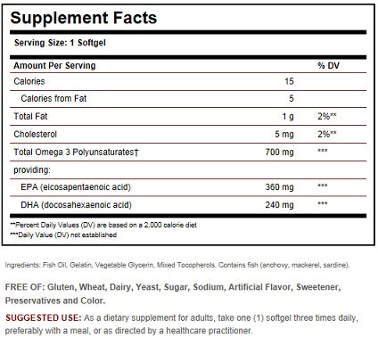 SOLGAR OMEGA-3 700 - Solgar | Energize Health