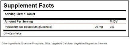 SOLGAR POTASSIUM - Solgar | Energize Health