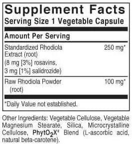 SOLGAR RHODIOLA - Solgar | Energize Health