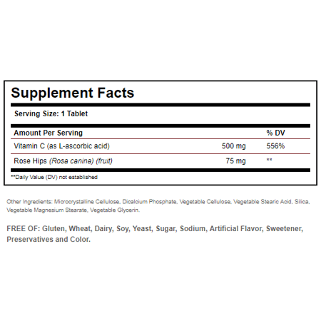SOLGAR VITAMIN C 500MG - Solgar | Energize Health