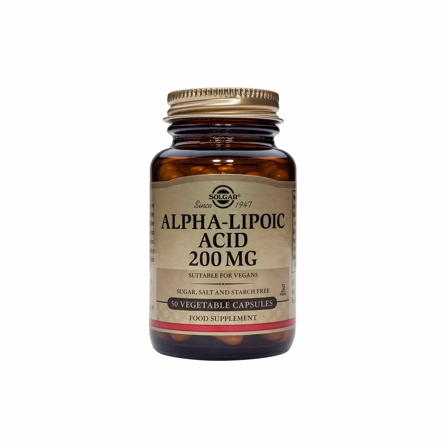SOLGAR LIPOIC ACID 200MG - Solgar | Energize Health