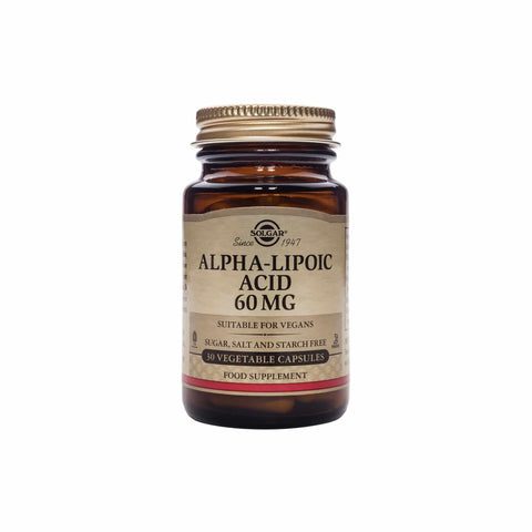 SOLGAR LIPOIC ACID 60MG - Solgar | Energize Health