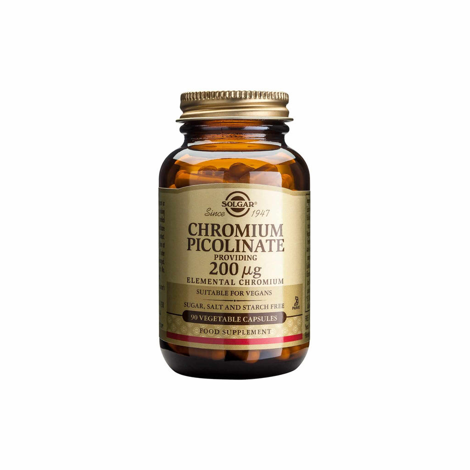 SOLGAR CHROMIUM 200UG - Solgar | Energize Health