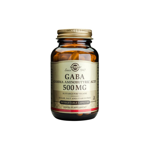 SOLGAR GABA 500MG - Solgar | Energize Health