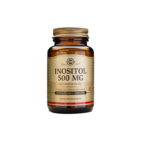 SOLGAR INOSITOL 500MG - Solgar | Energize Health